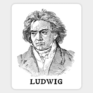 Ludwig van Beethoven Magnet